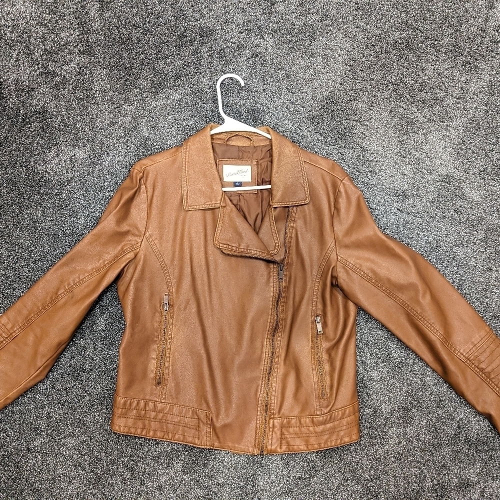 Universal threads Brown non Leather jacket